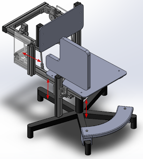 Adjustable Chair for Measuring Blood Pressure in Children