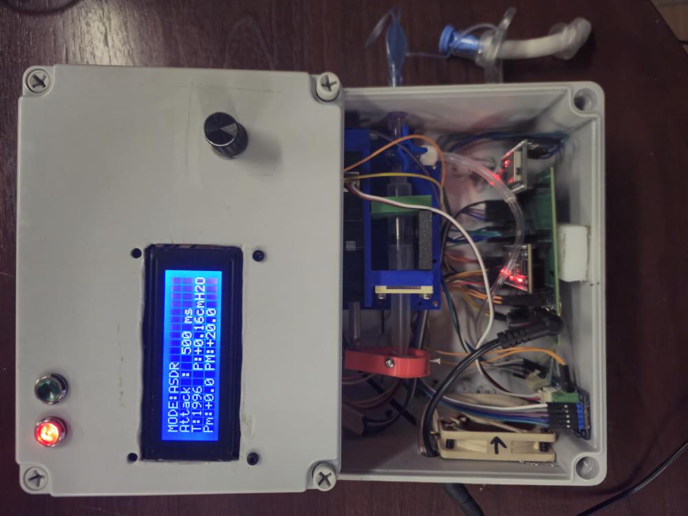 Enclosure containing all essential components for this project