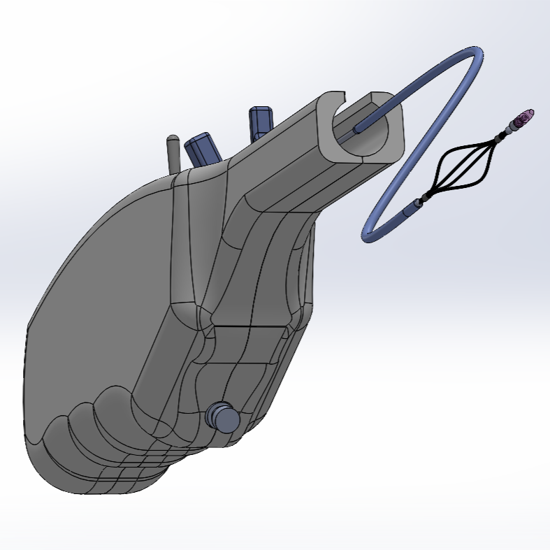 Team Full CAD of the mechanical thrombectomy device