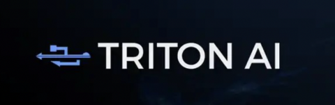 Text reading Tritonai with a blue electrical ground symbol to the left.