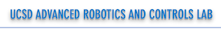 UCSD Advanced Robotics and Controls Lab